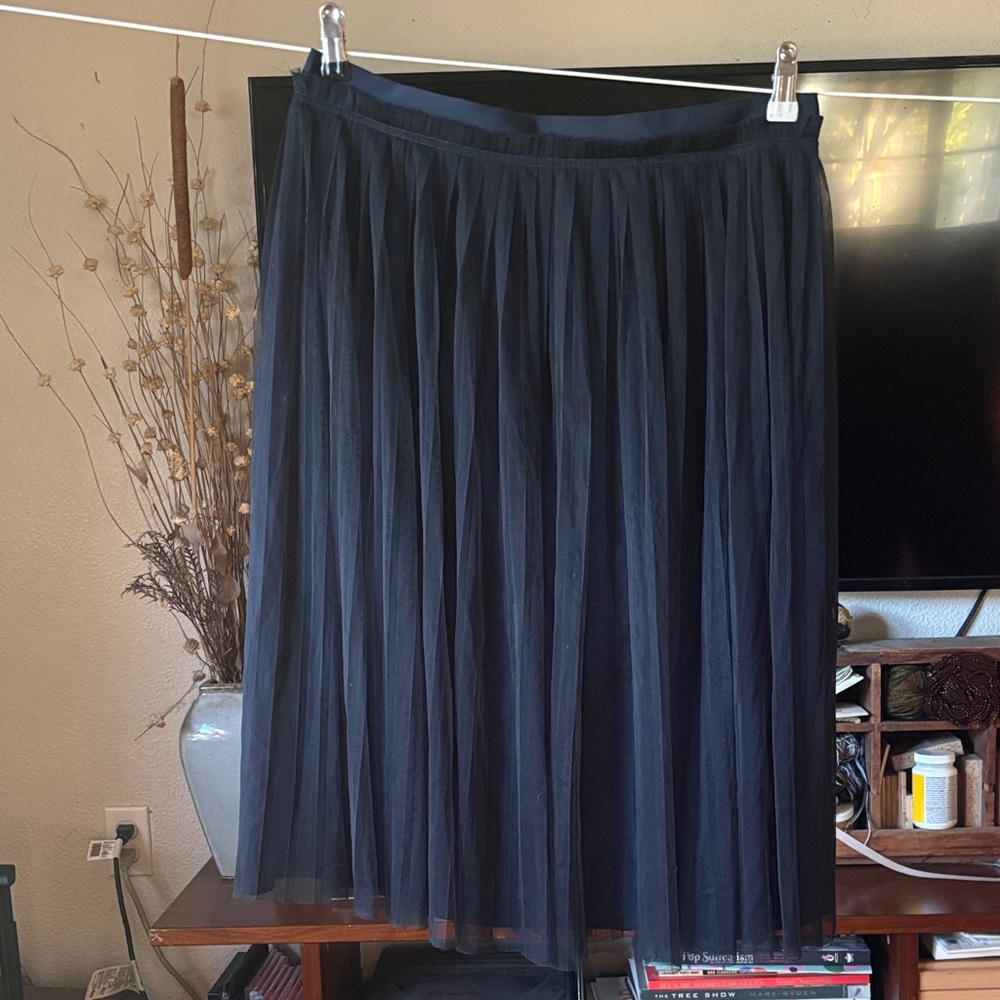 Banana Republic Navy Skirt